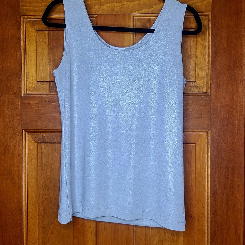 Chico's Traveler Silver Tank